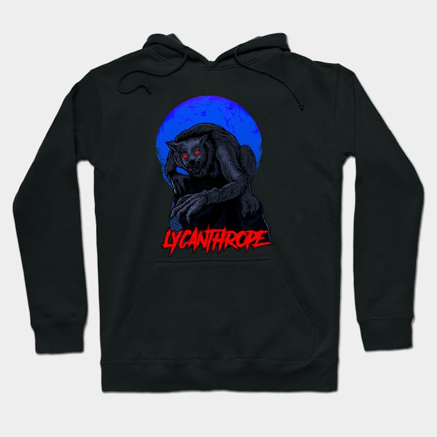 WEREWOLF Hoodie by theanomalius_merch